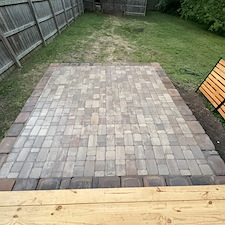 Belgard-Castle-Manor-Retaining-Wall-Cambridge-Cobble-Savannah-Paver-Patio-Installation-in-Nashville-TN 0