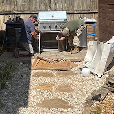 Outdoor-Kitchen-Hardscaping-Water-Feature-Installation-in-Nashville-TN 4