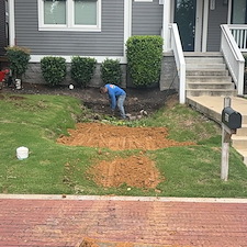 Rain-Garden-Removal-Drainage-Correction-Bermuda-Sod-Installation-in-Nashville-TN 3
