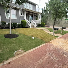 Rain-Garden-Removal-Drainage-Correction-Bermuda-Sod-Installation-in-Nashville-TN 0
