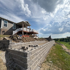 Retaining-Wall-Installation-in-Gallatin-TN-Transform-Your-Backyard-with-GeoScapes 3